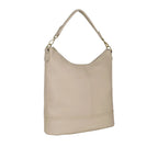 Maddie Travel Beige Hobo Bag - Lino Perros