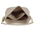 Maddie Travel Beige Hobo Bag - Lino Perros