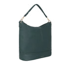 Maddie Travel Dark Green Hobo Bag - Lino Perros