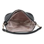 Maddie Travel Black Hobo Bag - Lino Perros