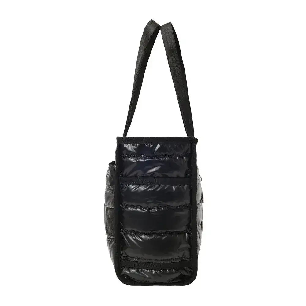 Maddie Travel Black Tote Bag - Lino Perros