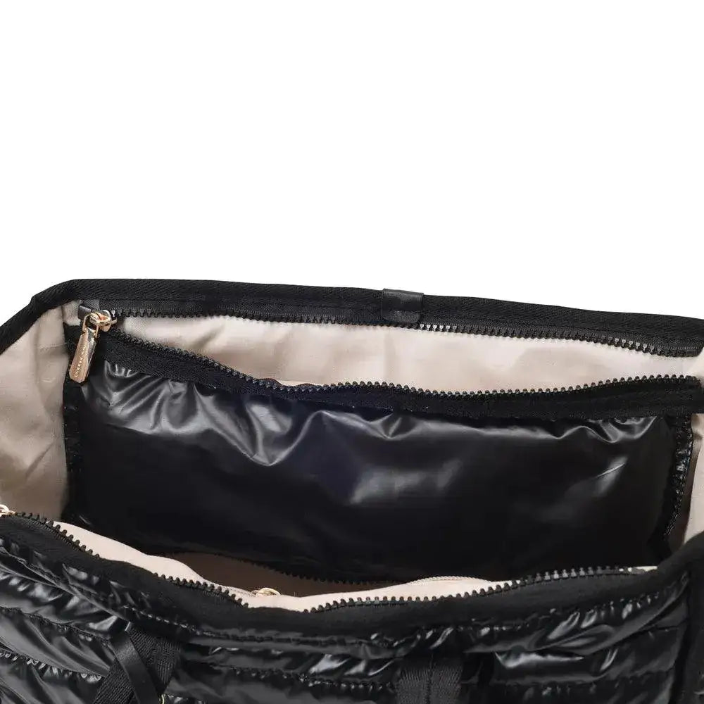 Maddie Travel Black Tote Bag - Lino Perros