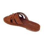Mary Classic Comfort Tan Flats - Lino Perros