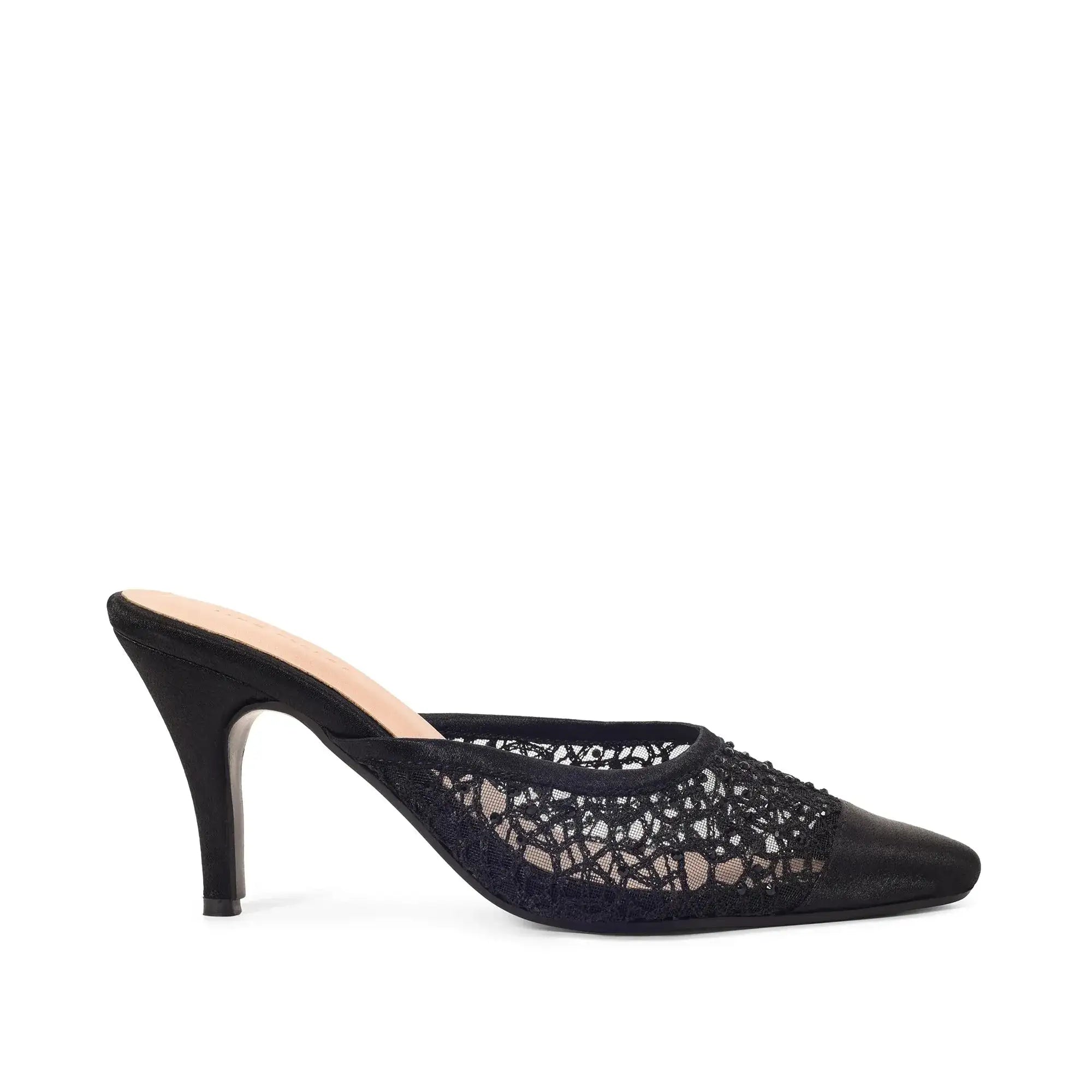 Mary Dazzling Diva Black Stilettos - Lino Perros