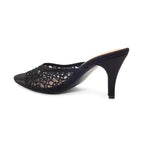 Mary Dazzling Diva Black Stilettos - Lino Perros