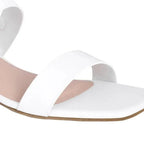 Mary Essential Everyday White Flats - Lino Perros