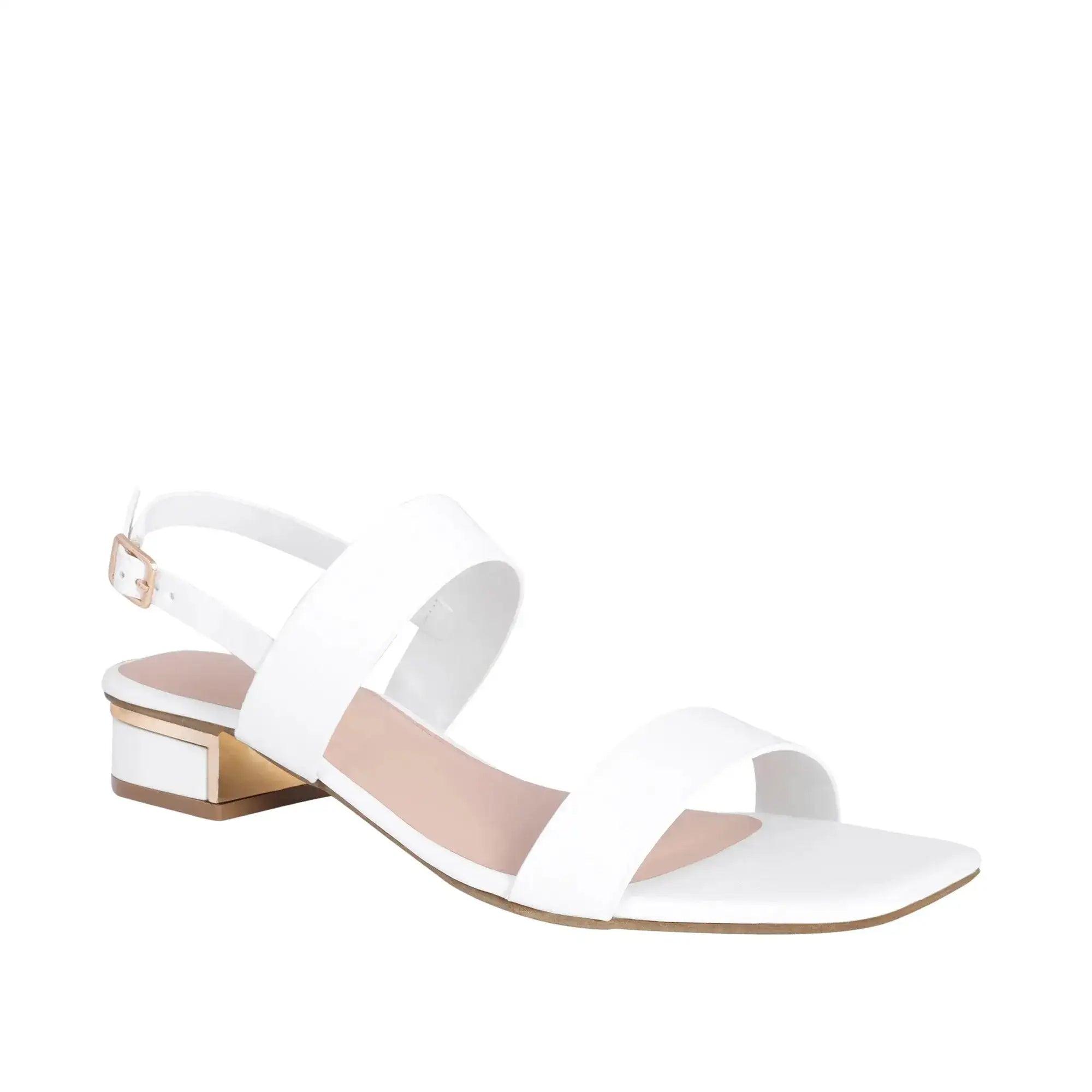 Mary Essential Everyday White Flats - Lino Perros