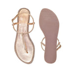 Mary Everday Elegance Rose Gold Flats - Lino Perros