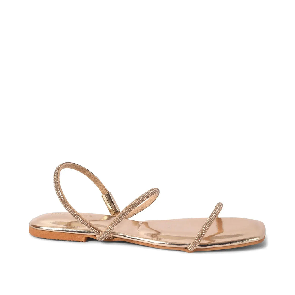 Mary Lovely Gold Flats - Lino Perros
