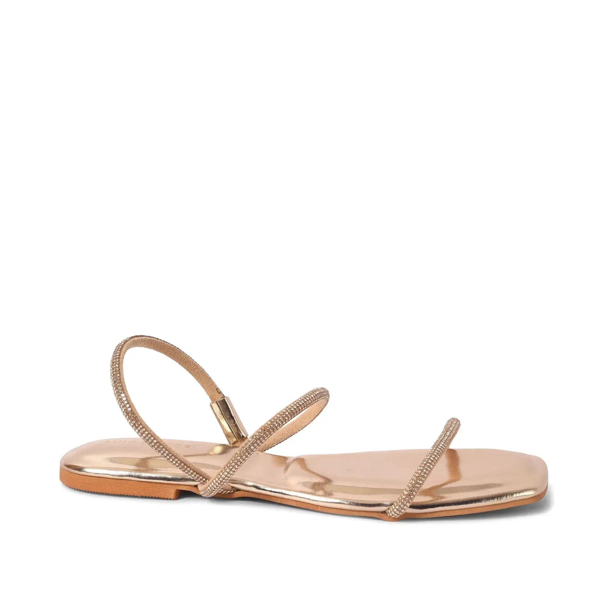 Mary Lovely Gold Flats - Lino Perros