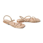 Mary Lovely Gold Flats - Lino Perros