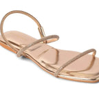 Mary Lovely Gold Flats - Lino Perros