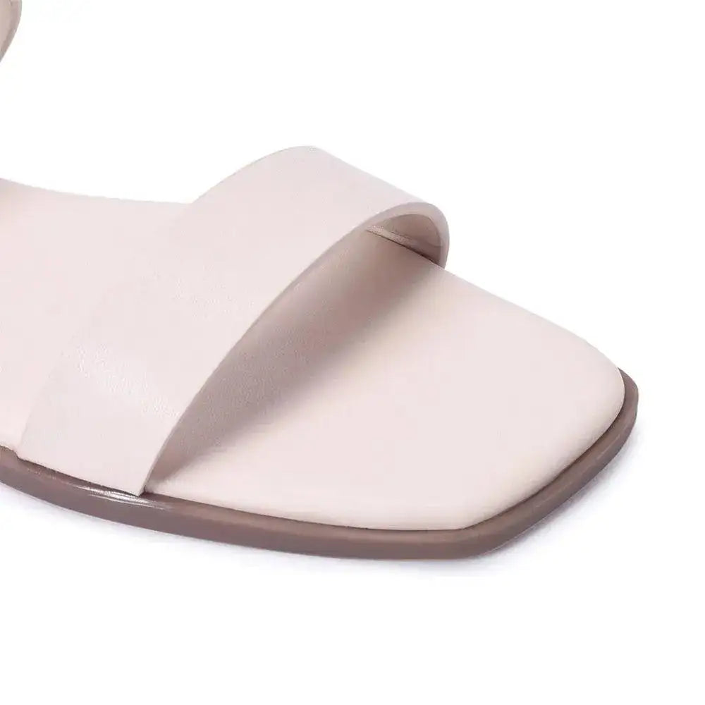Mary Reliable Off White Everyday Flats - Lino Perros