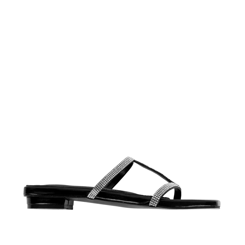 Mary Striking Black Flats - Lino Perros