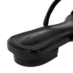 Mary Striking Black Flats - Lino Perros