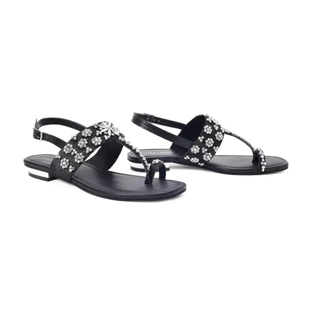 Mary Timeless Tranquility Black Flats - Lino Perros