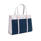 Monroe Accented Durable Teal Tote Bag - Lino Perros
