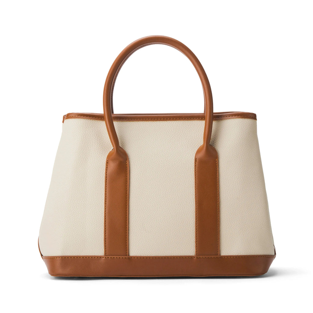 Monroe Bucket Beige Satchel - Lino Perros