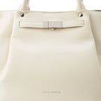 Monroe Caramel Off White Satchel Bag - Lino Perros