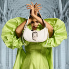 Monroe Chic White Shoulder Bag - Lino Perros