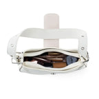 Monroe Chic White Shoulder Bag - Lino Perros