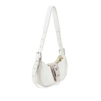 Monroe Chic White Shoulder Bag - Lino Perros