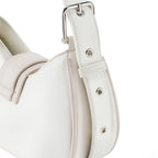Monroe Chic White Shoulder Bag - Lino Perros