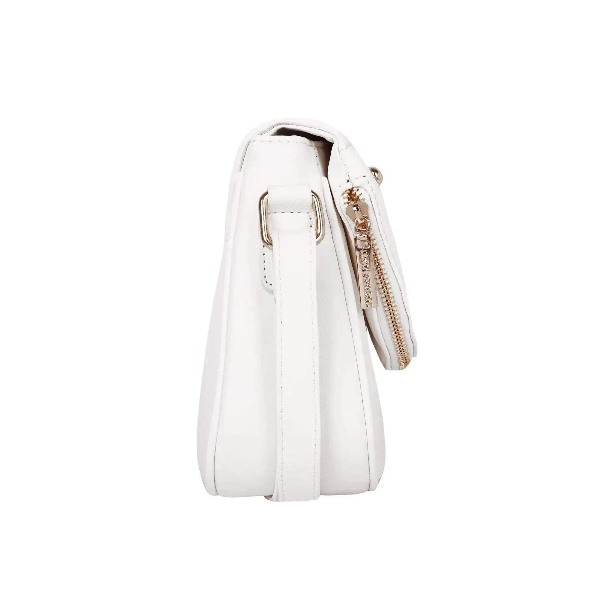 Monroe Class White Sling Bag - Lino Perros