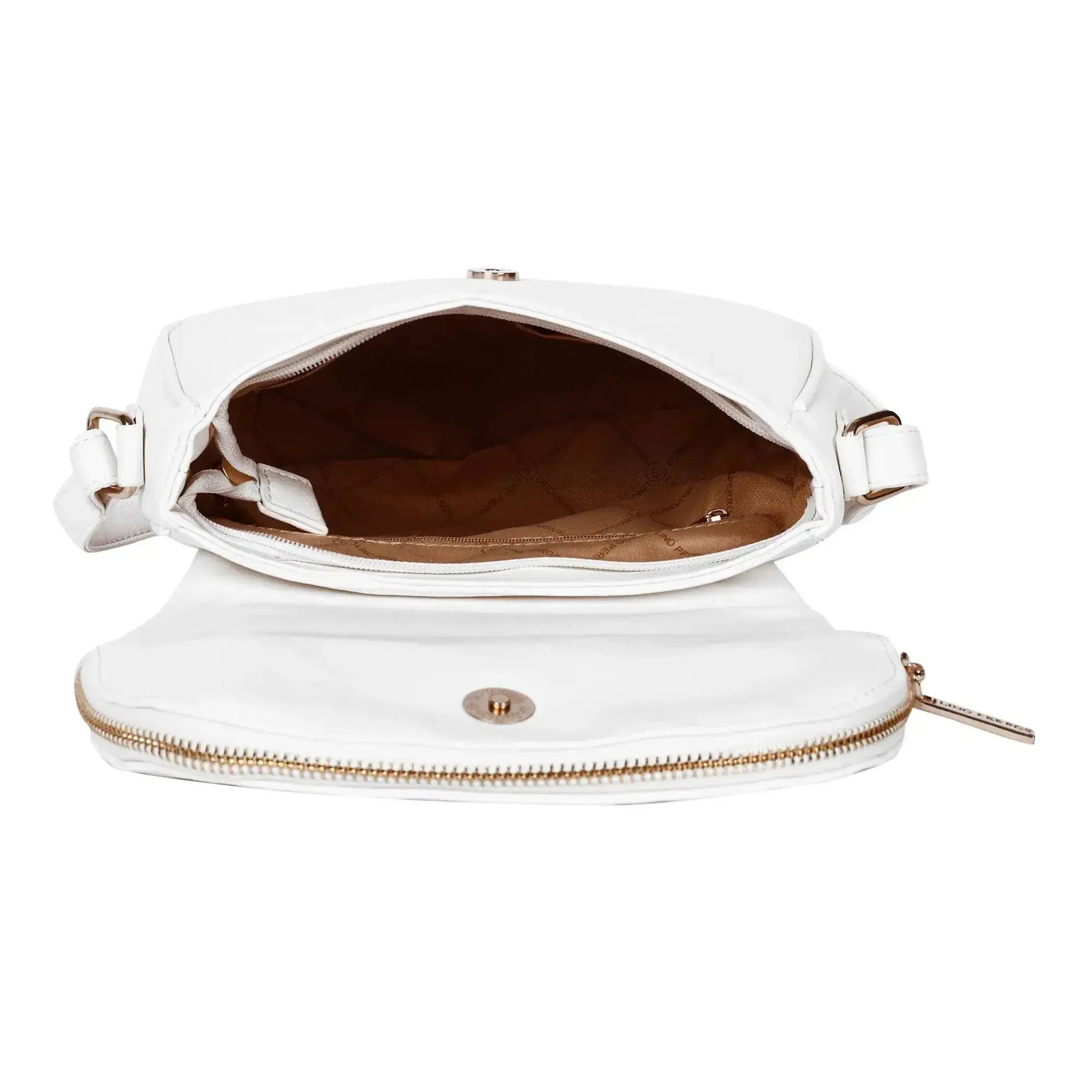 Monroe Class White Sling Bag - Lino Perros