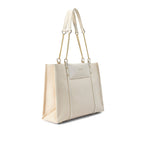 Monroe Classic White Tote Bag - Lino Perros