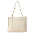 Monroe Classic White Tote Bag - Lino Perros