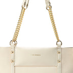 Monroe Classic White Tote Bag - Lino Perros