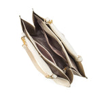 Monroe Classic White Tote Bag - Lino Perros