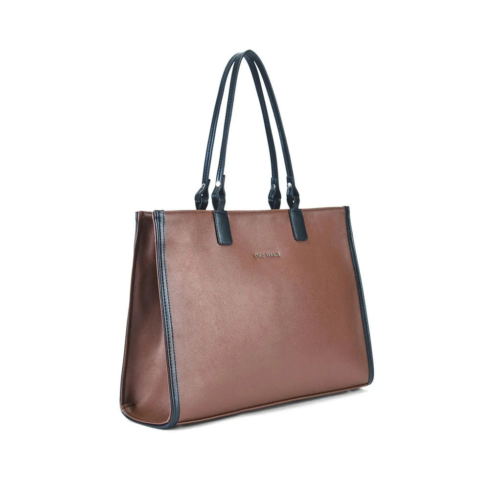Monroe Brown Tote Bag - Lino Perros