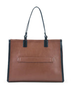 Monroe Brown Tote Bag - Lino Perros