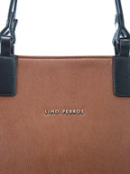 Monroe Brown Tote Bag - Lino Perros