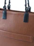 Monroe Brown Tote Bag - Lino Perros