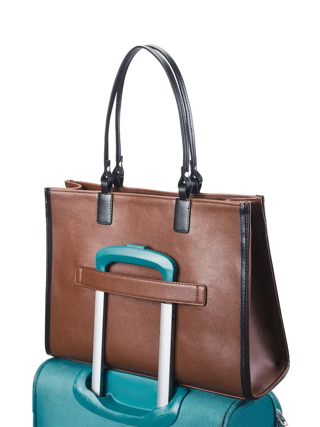 Monroe Brown Tote Bag - Lino Perros