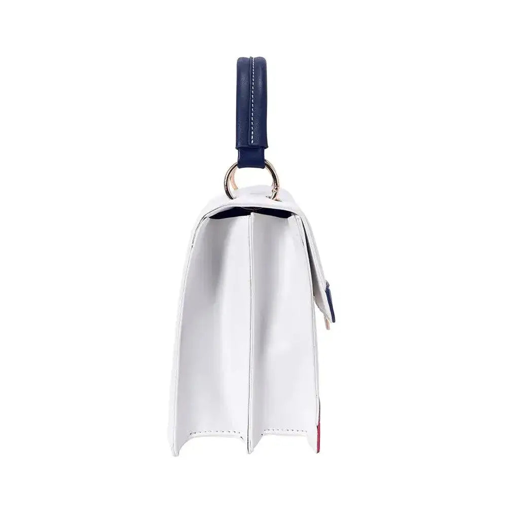 Monroe Cruise White Satchel Bag - Lino Perros