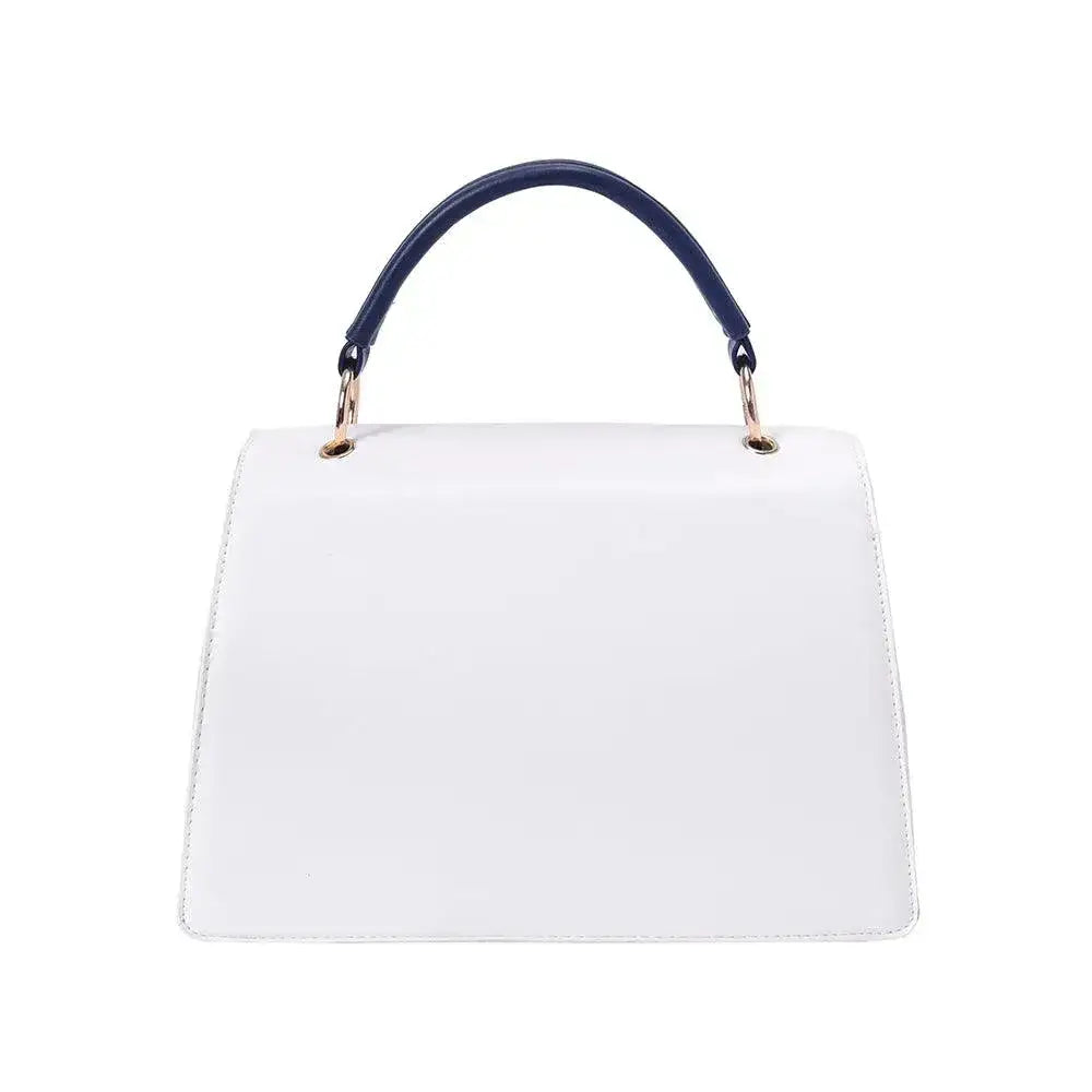 Monroe Cruise White Satchel Bag - Lino Perros