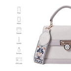 Monroe Cruise Beige Satchel Bag - Lino Perros