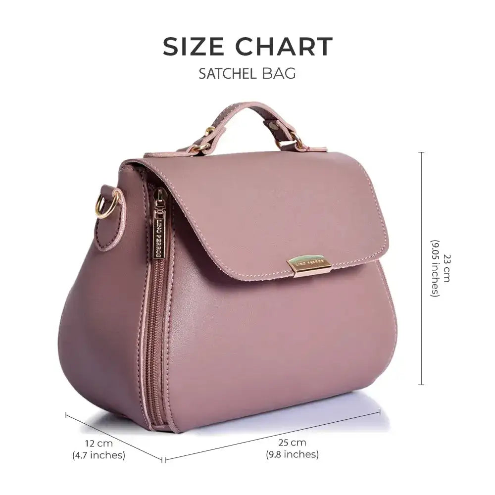 Monroe Dusk Lavender Satchel Bag - Lino Perros