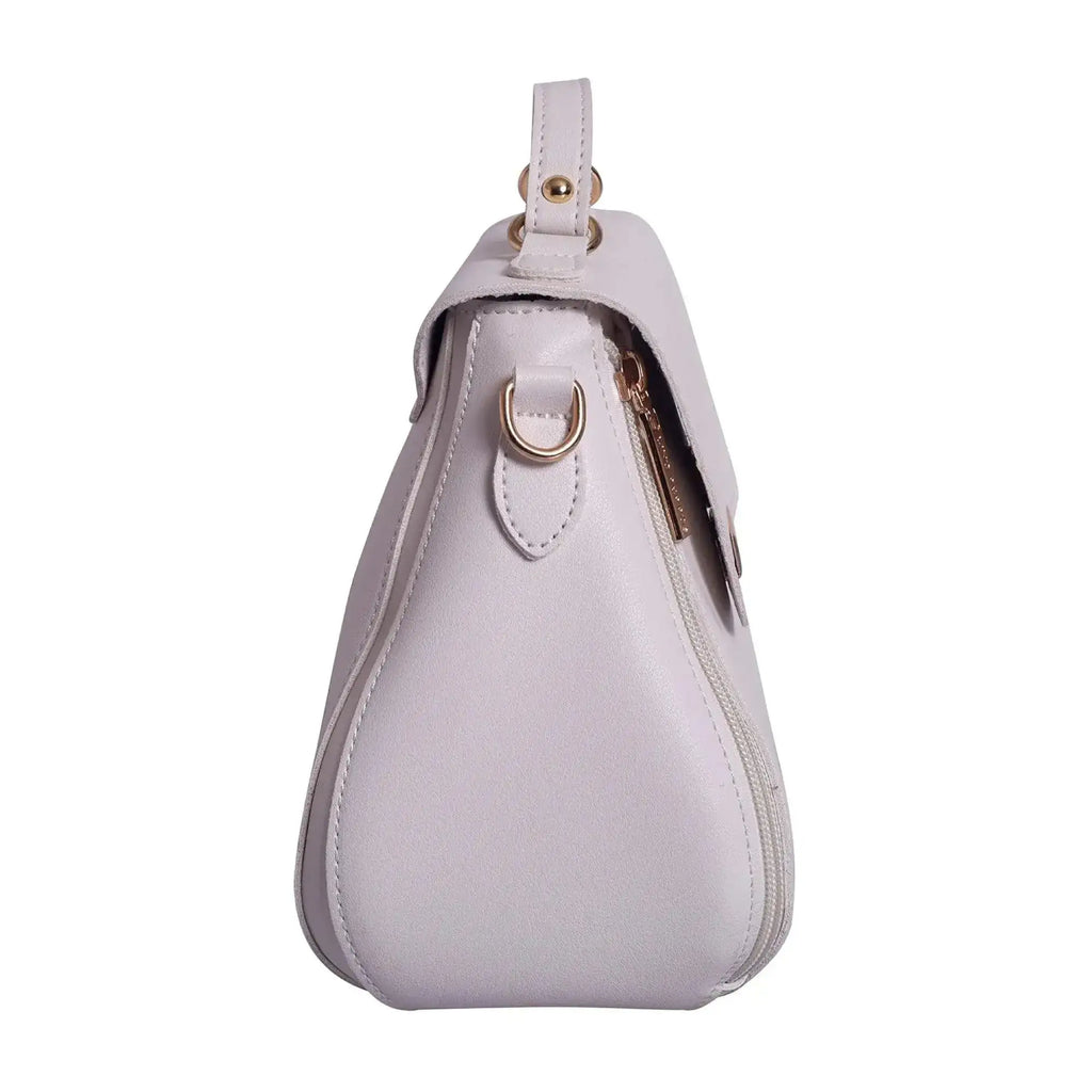Monroe Dusk White Satchel Bag - Lino Perros