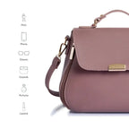 Monroe Dusk Lavender Satchel Bag - Lino Perros