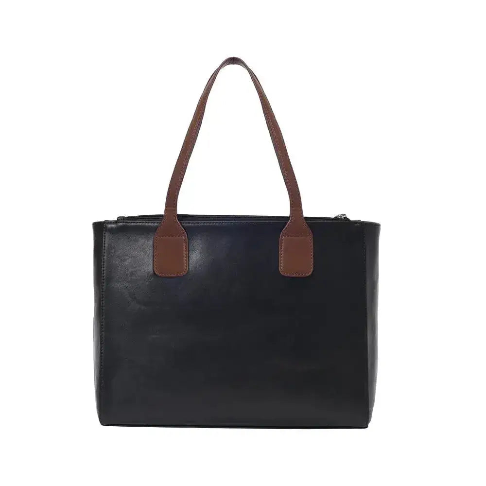 Monroe Elegant Black Tote Bag - Lino Perros