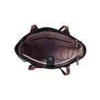 Monroe Elegant Black Tote Bag - Lino Perros