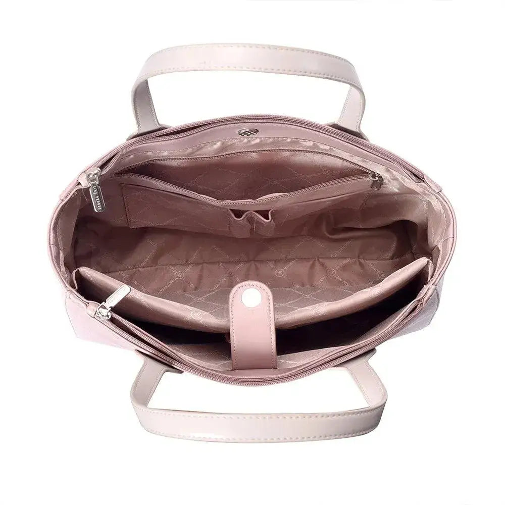 Monroe Elegant Peach Tote Bag - Lino Perros
