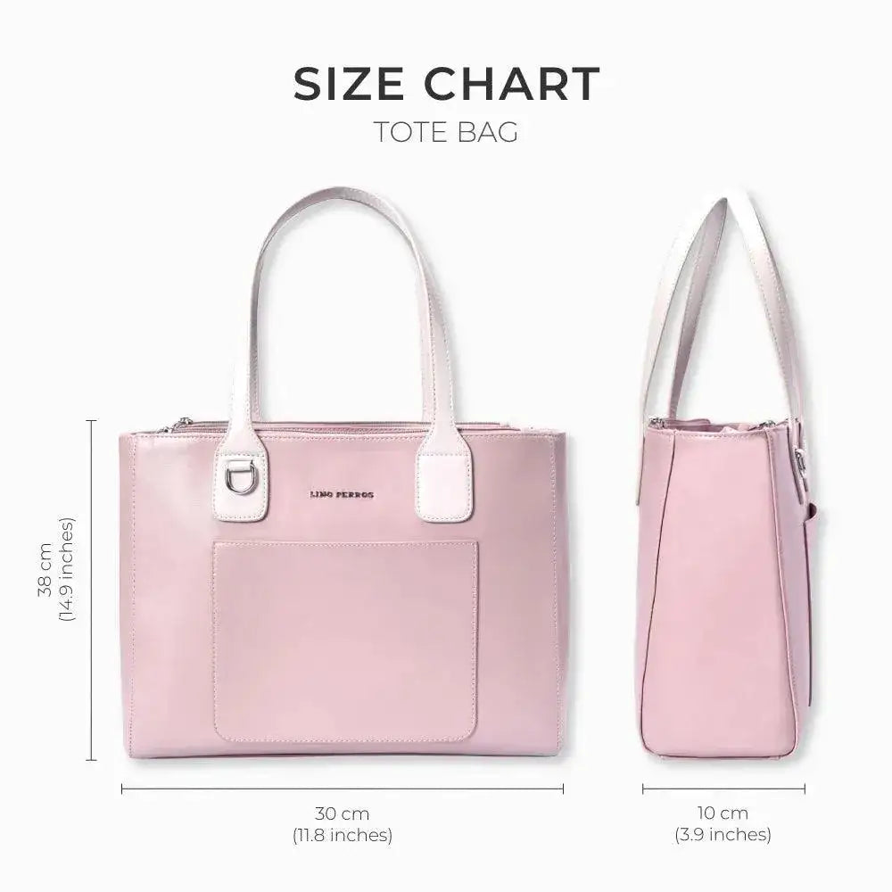 Monroe Elegant Peach Tote Bag - Lino Perros