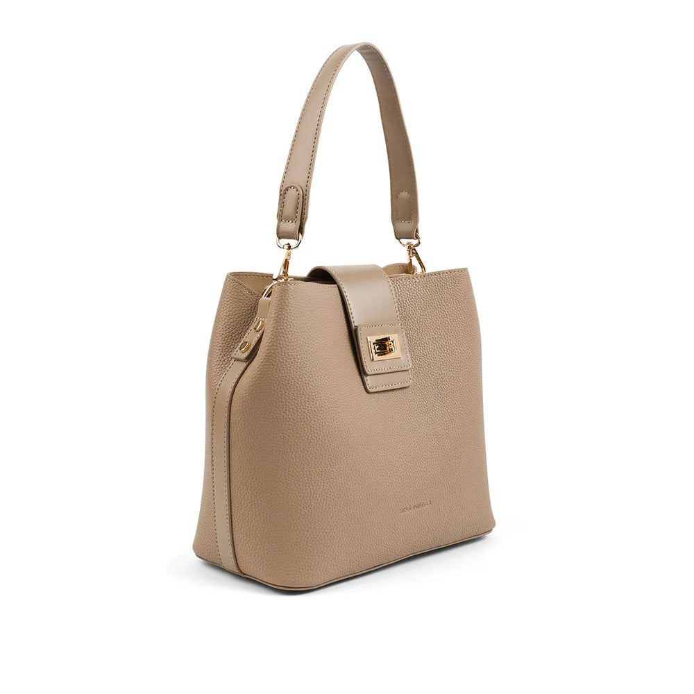 Monroe Everyday Beige Satchel Bag1