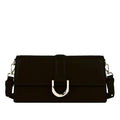 Monroe Focus Black Shoulder Bag - Lino Perros